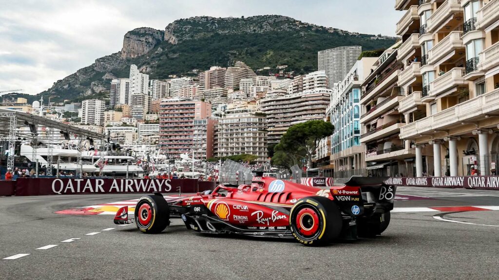 Le Grand Prix de Monaco depuis une terrasse privée