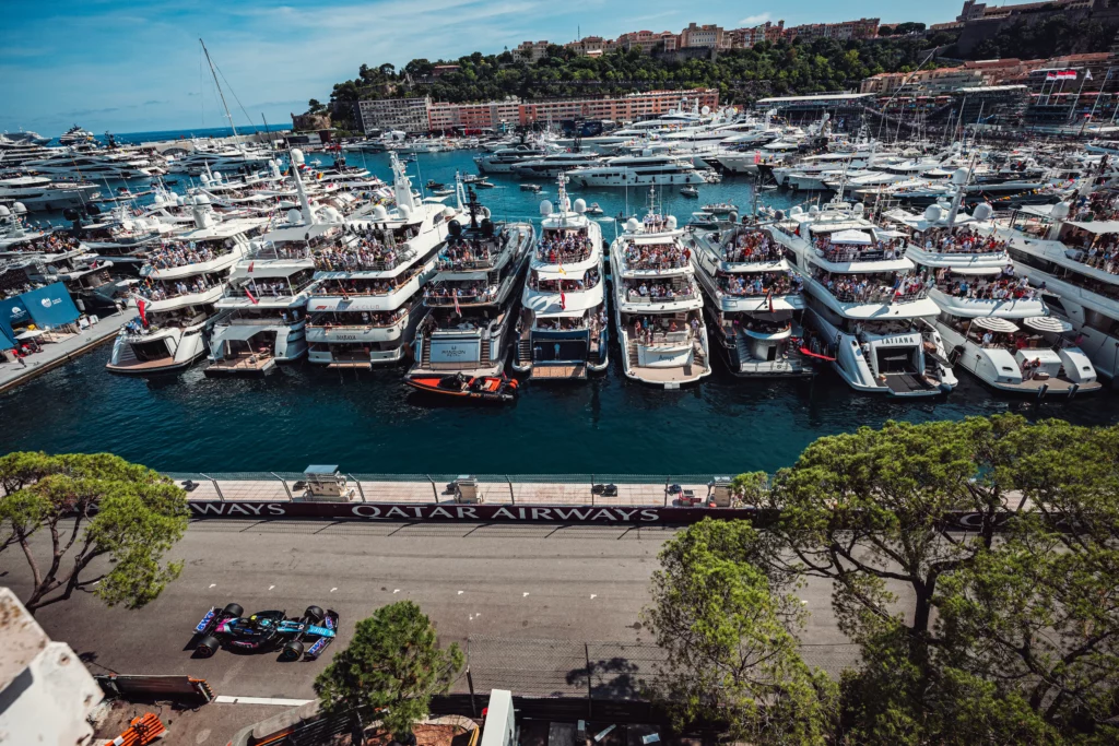 Yacht charter Monaco F1 tribune VIP